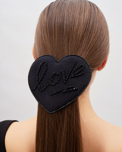 Заколка-сердце Love
