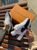 Белые кроссовки Louis Vuitton Run Away Луи Виттон люкс класса
