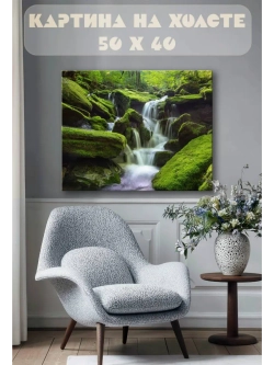 Картина на стену 40 X 50 Водопад
