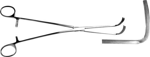 ТМ- З-7-1 Зажим эластичный для пищевода, 280 мм (НОВОЕ ИСПОЛНЕНИЕ)