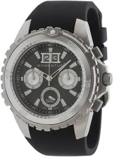 Канадские часы Momentum D6 CHRONO  1M-DV26BS4B