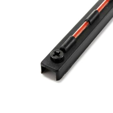 Мушка МР-155/МР-156 световозвращающая оптоволоконная красная