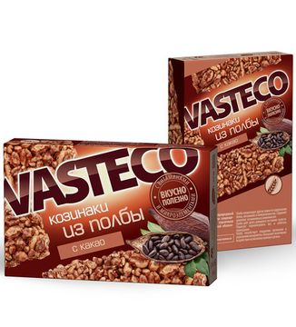 Батончики козинаки из полбы с какао, 40 гр.