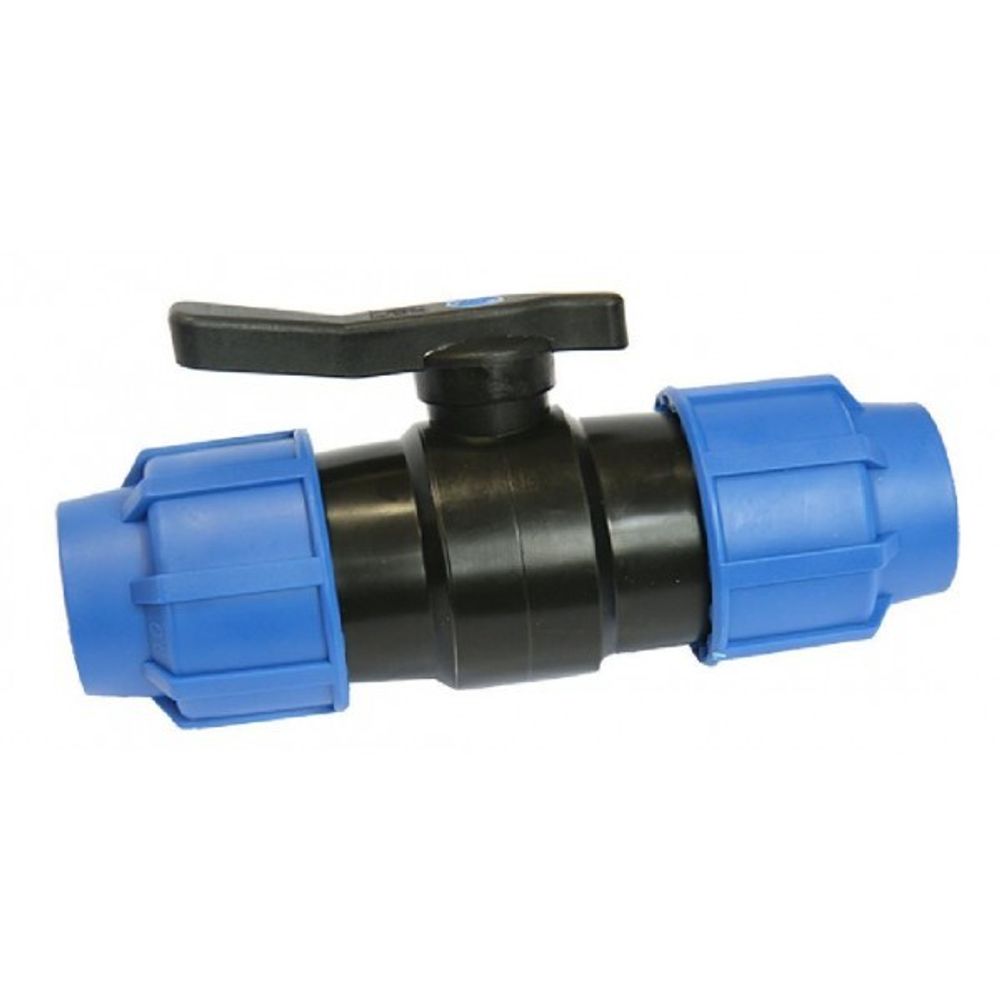 Кран обжимн. ПНД 40х40