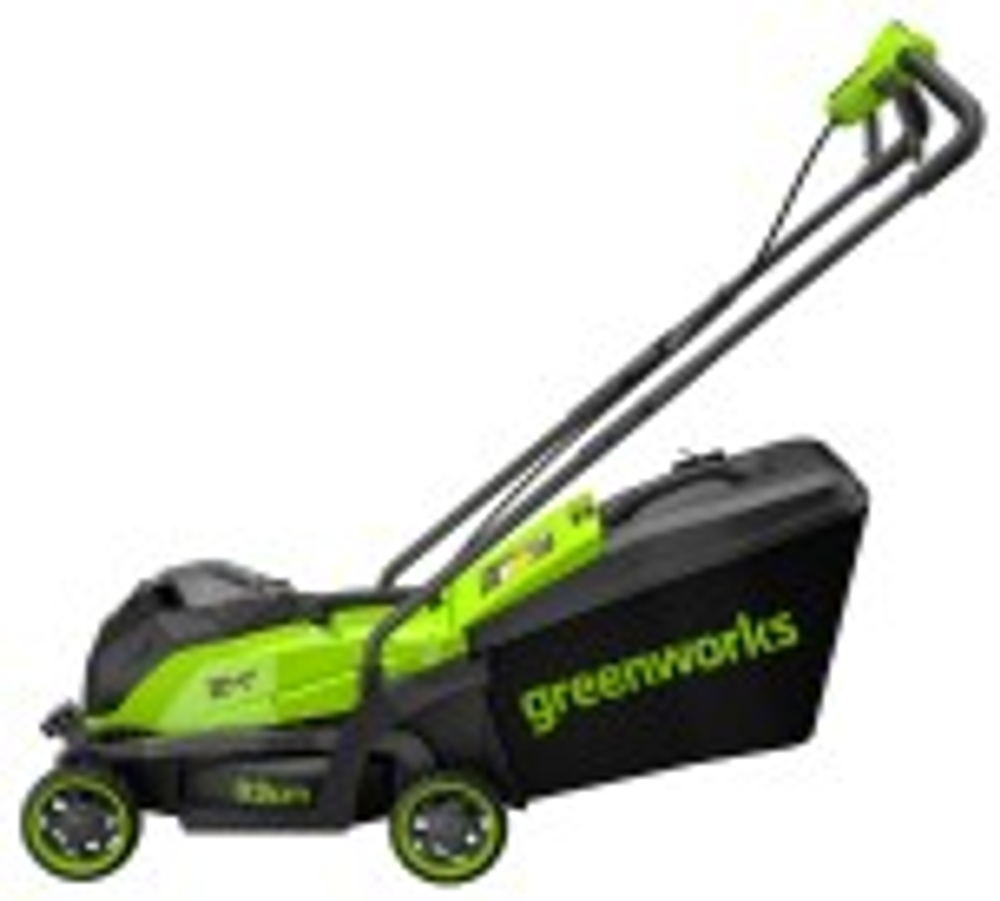 Газонокосилка аккумуляторная GREENWORKS 2520607UA 24V, 33 см, бесщеточная, c 1хАКБ 2Ач