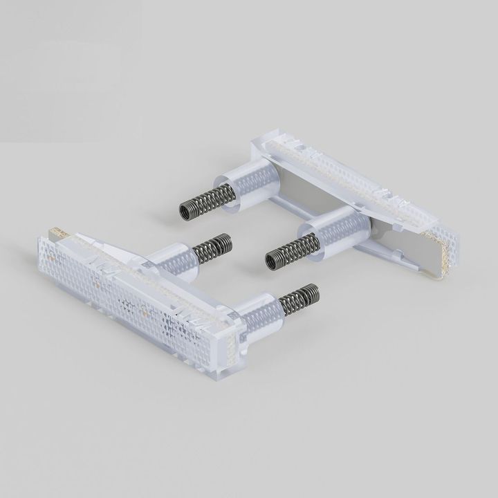 Блок LED подсветки для выключателя Werkel 2 шт. голубой W8010102 4690389213519