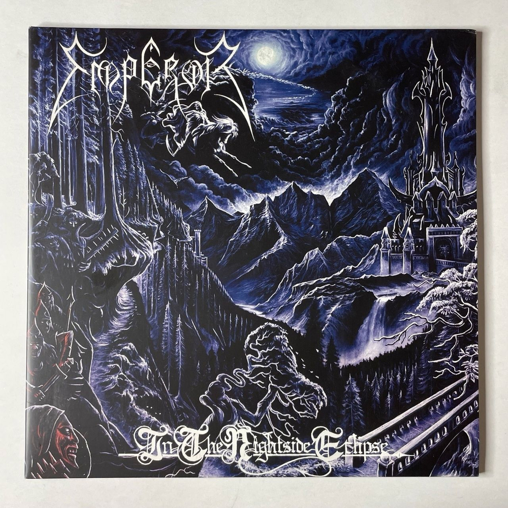 Винтажная виниловая пластинка LP Emperor In The Nightside Eclipse (UK 2008)