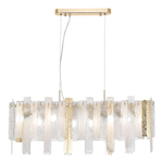 SL1636.203.08 Люстра подвесная ST-Luce Золотистый/Белый, Золотистый E14 8*40W SCOLARE