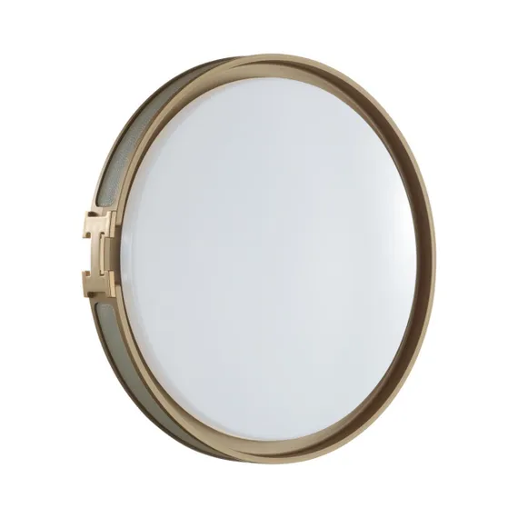 7654/EL COLOR SN 132 Светильник пластик/серый/золот LED 70Вт 3000-6000К D505 IP43 пульт ДУ FAVEMO GREY