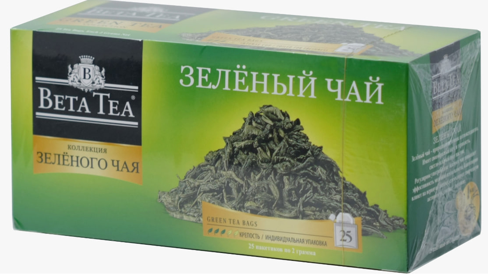 Чай Beta зеленый 25 пак