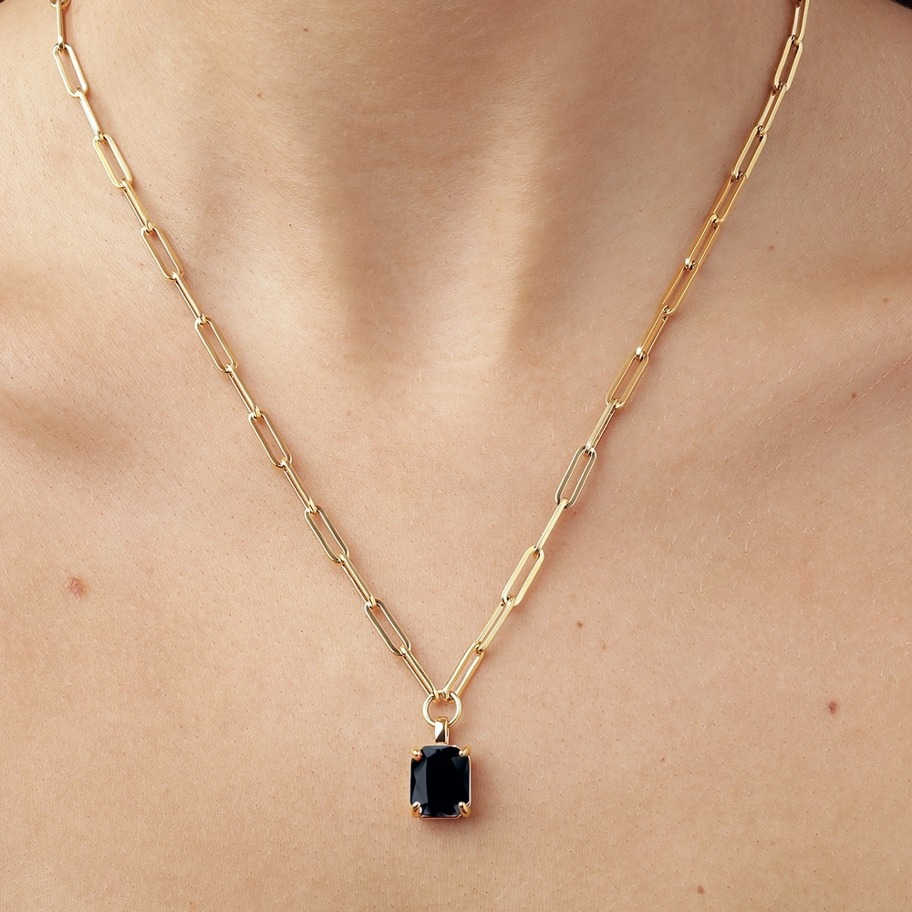 Колье Dyrberg Kern OCTA SG BLACK 470103