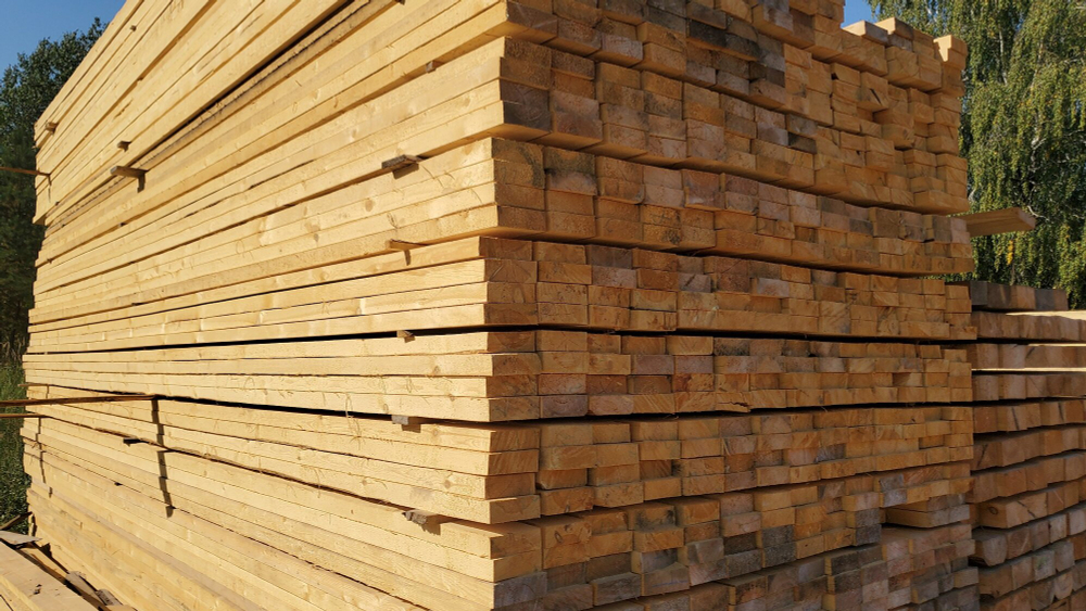 Пиломатериал хвойных пород 1м3