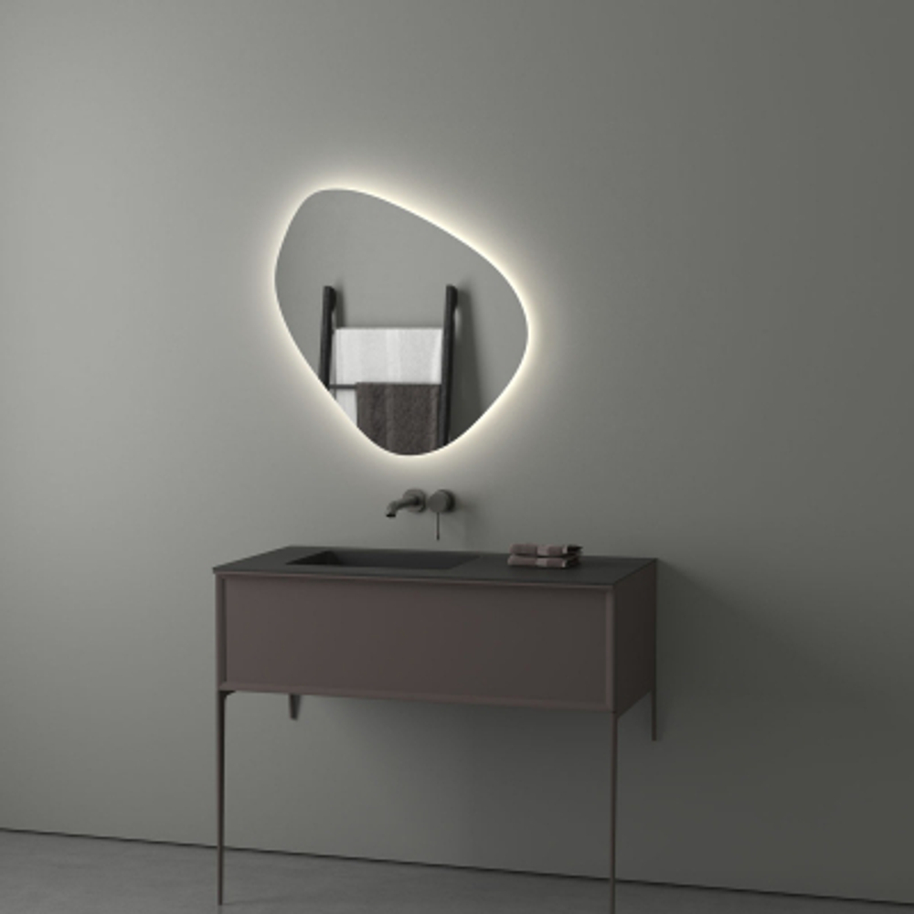 Зеркало Evoform с LED-подсветкой 19 W 70х70 см Без выключателя Нейтральный белый свет