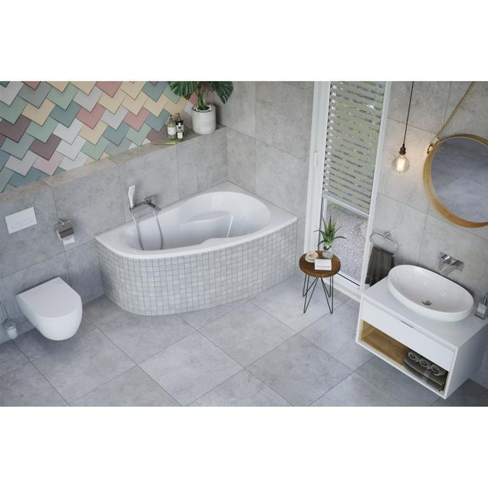Акриловая ванна Excellent Newa 160x95 прав. WAEX.NEP16WH