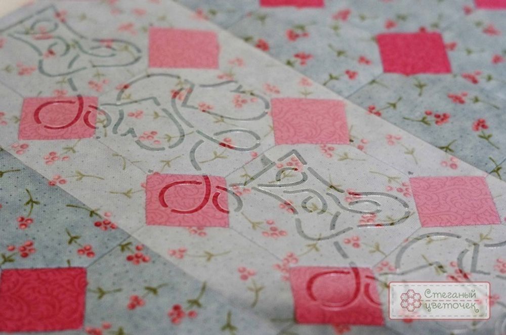 Шаблон для стежки "Варежки, носочки" малый (арт. T09)