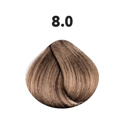 8.0 крем-краска KAARAL Baco Color Fast светлый блондин - 100 мл.