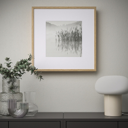 IKEA SANNAHED  (ИКЕА САННАХЕД)  -  Рама, имитация. дуб, 50x50 см
