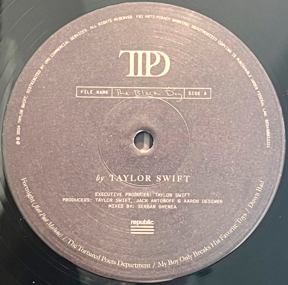 Taylor Swift / The Tortured Poets Department (Coloured Vinyl)(2LP)