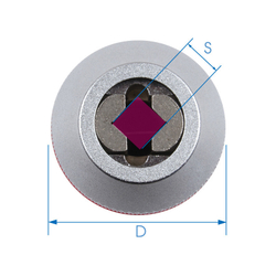 KING TONY (39123012M) Держатель метчика М4-М12, 3/8"