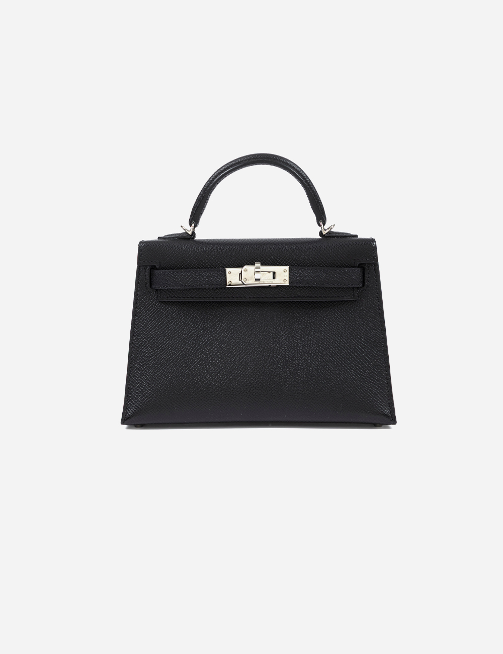 Сумка Hermes Epsom Mini Kelly 20 Palladium Hardware "Noir"