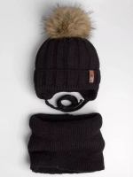 Шапка детская зимняя и снуд