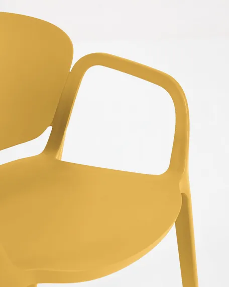 Стул Ania желтый | La Forma | Испания | Купить в Hallberg.ru
