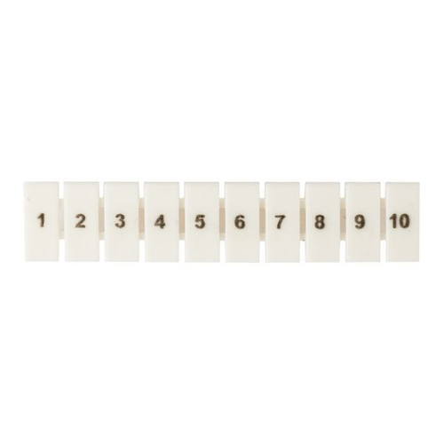 Маркеры для UT/ST/Push-in 4 с нумерацией 1-10 (100 шт.) EKF