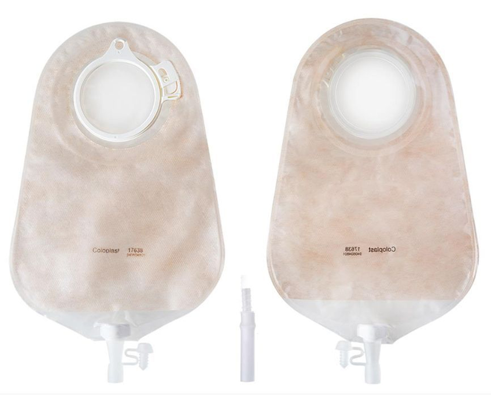 Уростомный мешок Coloplast 176380, фланец 50мм, прозрачный, большой, 20 шт.