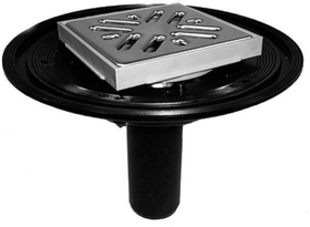 Трап для балконов и террас HL92 с вертикальным выпуском