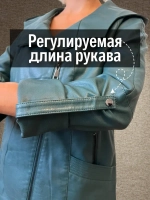 Куртка демисезонная из экокожи с капюшоном, косуха оверсайз
