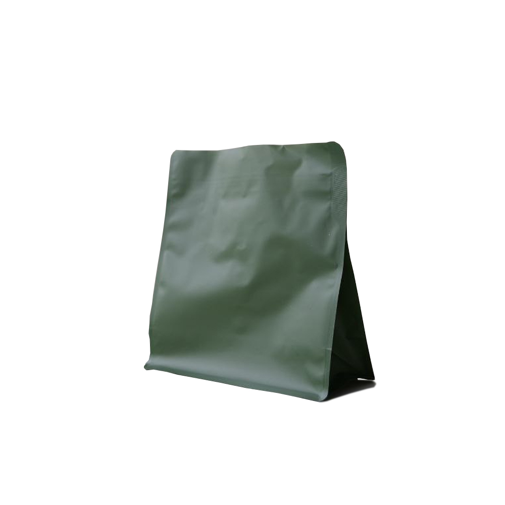 Пакет для кофе 0,5 кг (Квадропак — тёмно-зелёный)