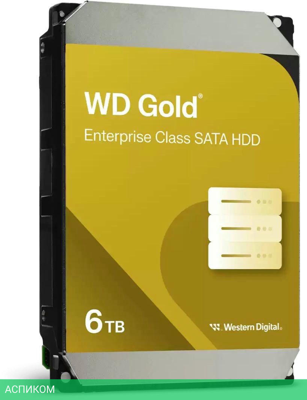 Жесткий диск WD Desktop Gold 512E 6TB (WD6004FRYZ)