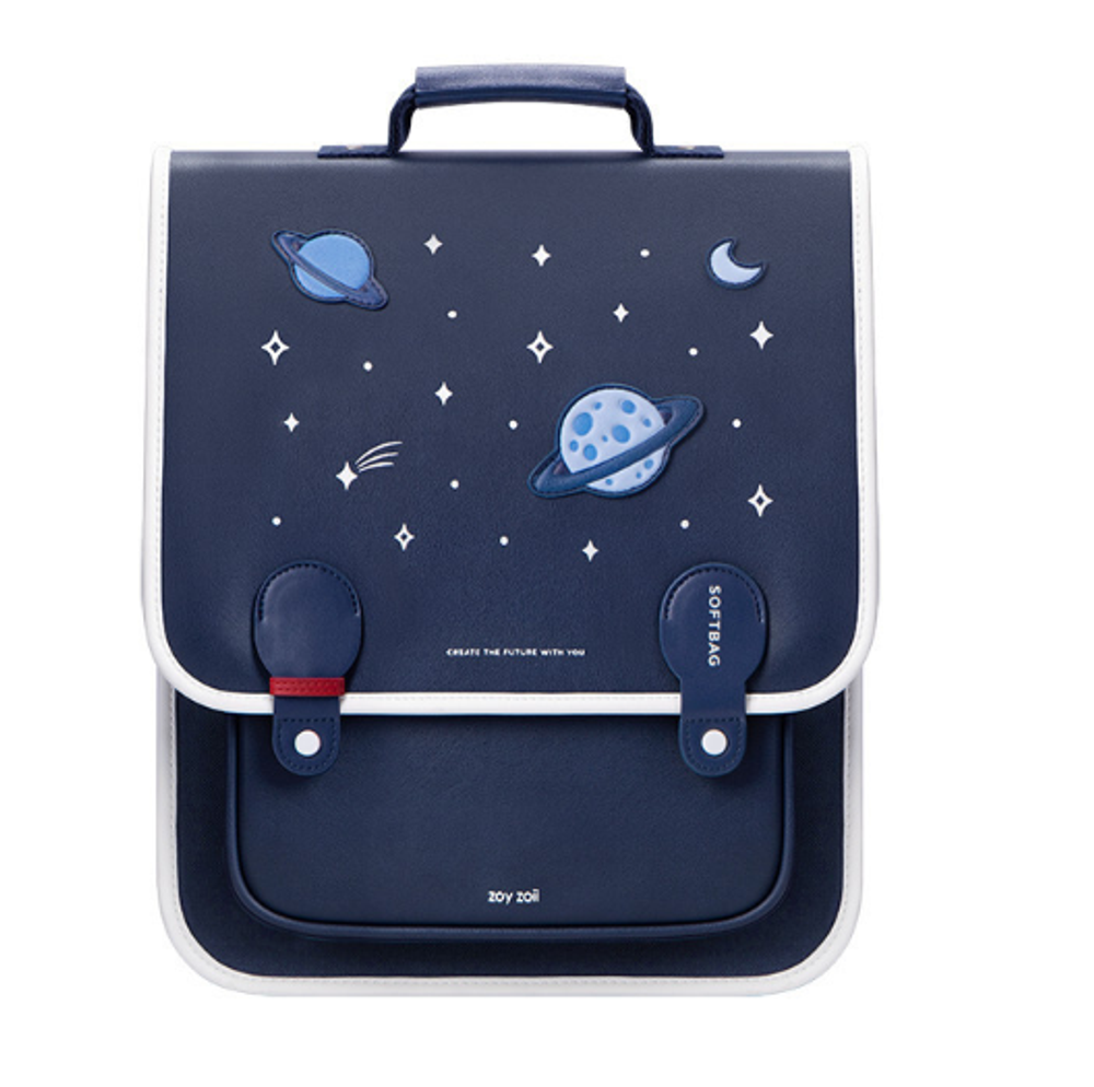 Ранец zoy zoii, retrobag &quot;Космос&quot;, темно-синий