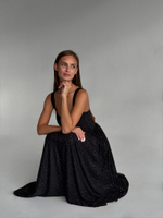 Платье со стразами