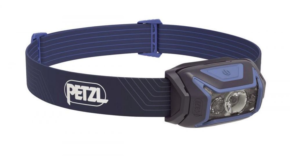 Фонарь светодиодный налобный Petzl Actik, синий, 450 лм, 3-ААА