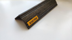 Угол вспененный ПВХ наружный фигурный 25х25х2700мм