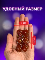 Антистресс игрушка Таба сквиш имбирный мишка липкий