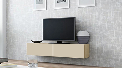 ТВ-тумба Виго малая Бежевый 0522 140*42*30 см, Бежевый   Фиеста