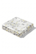 8447 Платок женский (молочный принт)