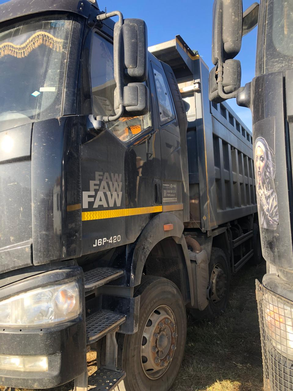 FAW J6 8x4 Самосвал СА3310Р66K24T4E5 (Дизельный, 11,1 л, 420 л.с., МТ)