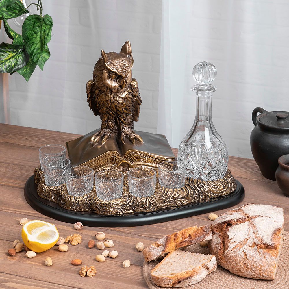 Питейный набор Ученый филин