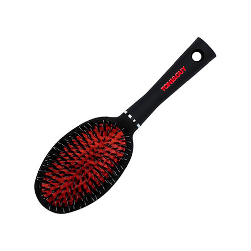 Щетка массажная с натуральной щетиной+нейлон Toni&Guy Grooming Brush AEBHPG01