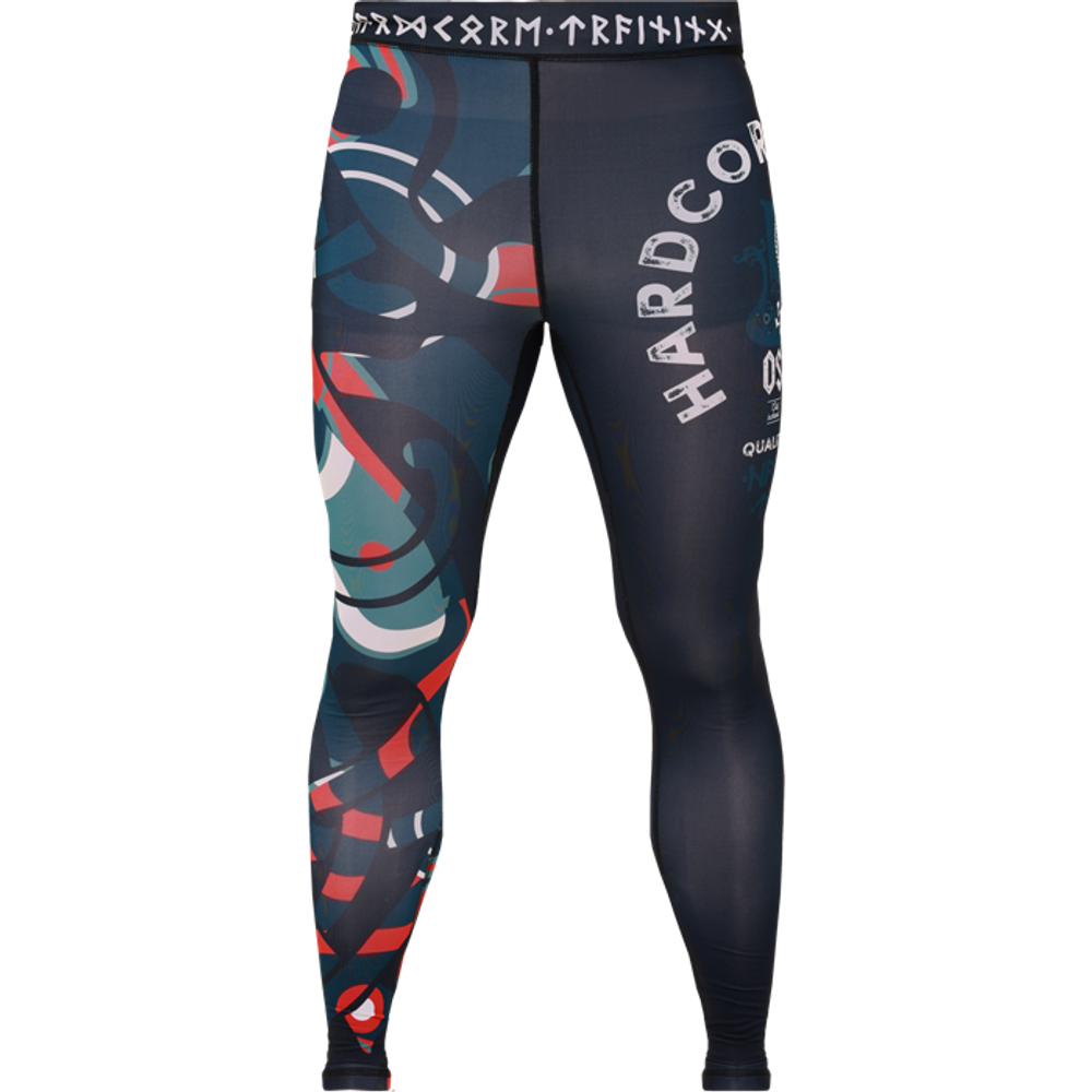 Компрессионные штаны HT Nordic Pattern Black Russian