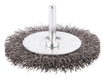 Щетка проволочная дисковая (d75 мм, толщ. проволоки 0.3 мм, гофрированная, металл, 6 мм) Makita