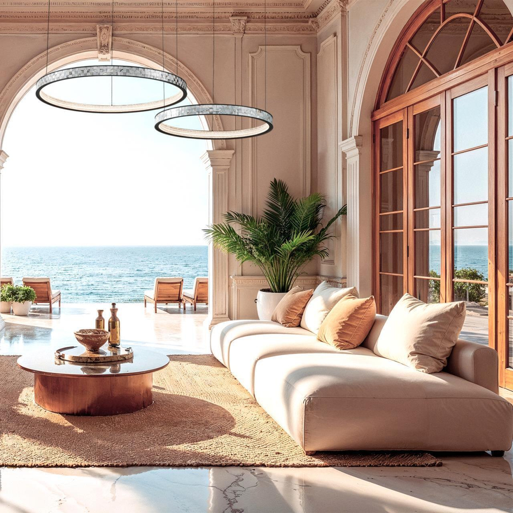 Подвесная светодиодная люстра Favourite Shelty 4704-6P