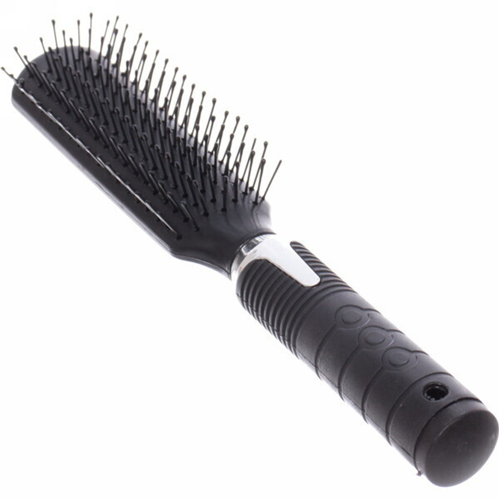 Расчески в наборе 3шт и зеркало в коробке «Beauty Home», цвет черный, 23,5*11*8см