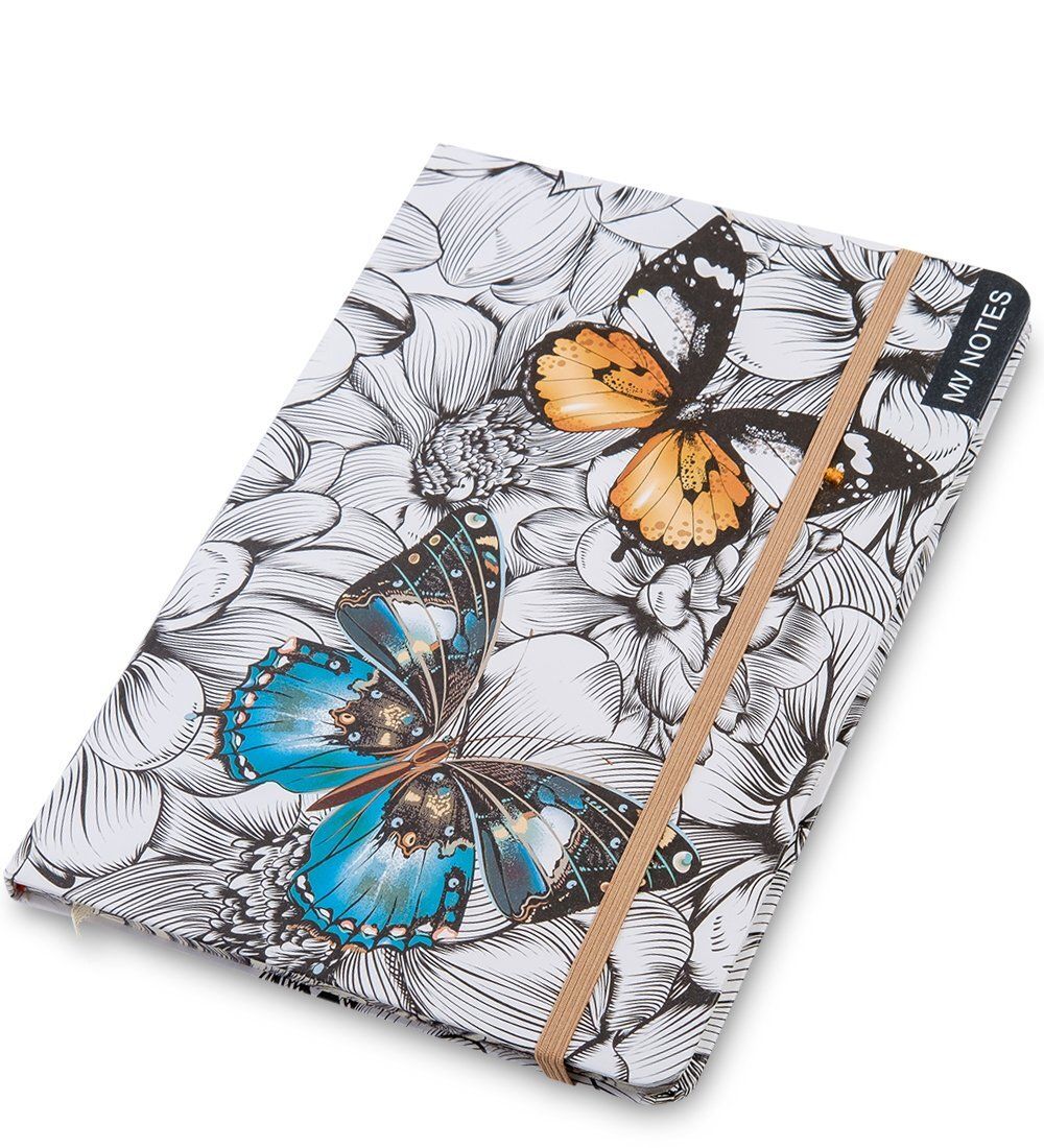 BM-18/2 Блокнот бол. «Тропические бабочки» (твердая обложка)