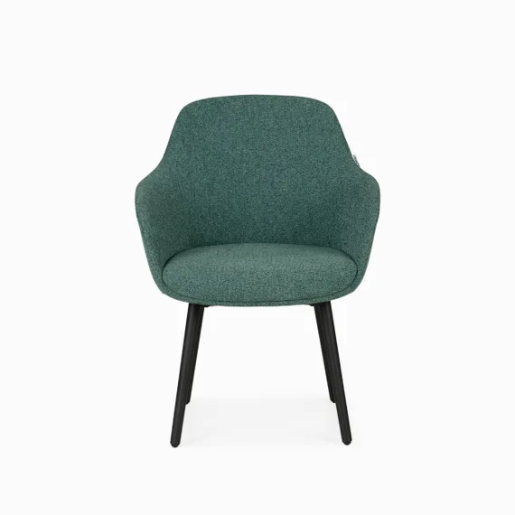 Кресло Lucio зеленая ткань