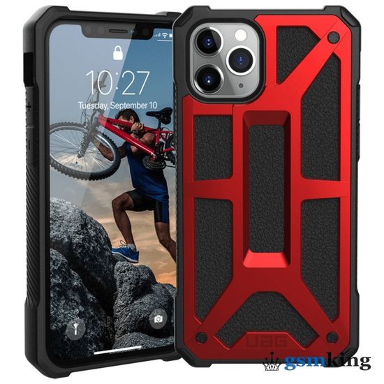 UAG Monarch Series Case for Apple iPhone 11 Pro Max Crimson (Малиновый)111721119494