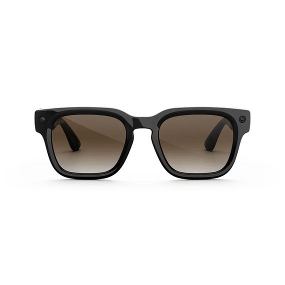 Умные очки Meta Fury Classik Black/Brown Gradient (чёрная оправа, линзы коричневый градиент)